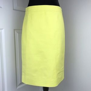 J. Crew Skirts - J. Crew No. 2 Pencil Skirt bright yellow J. Crew Skirts - J. Crew No. 2 Pencil Skirt bright yellow